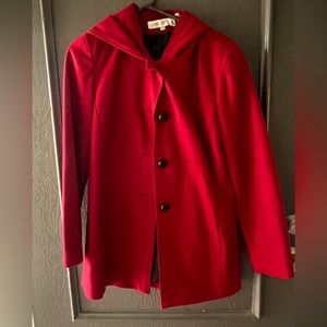 Hooded Pea Coat